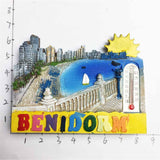 Benidorm Spain Fridge Magnet 3D Resin