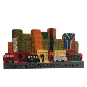 Johannesburg South Africa Fridge Magnet 3D Resin