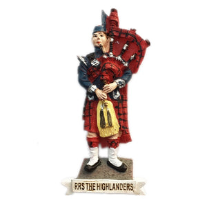 RRS The Highlanders England UK Fridge Magnet 3D Resin