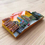 Barcelona Spain Fridge Magnet 3D Resin