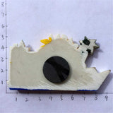 Lanzarote Spain Fridge Magnet 3D Resin