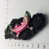 Lanzarote Lizard Spain Fridge Magnet 3D Resin