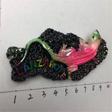 Lanzarote Lizard Spain Fridge Magnet 3D Resin