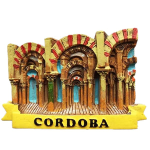 Cordoba Spain Fridge Magnet 3D Resin