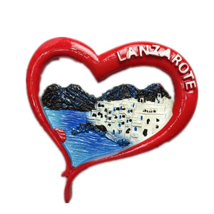 Lanzarote Spain Fridge Magnet 3D Resin