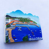 Isola D'Elba Tuscany Italy Fridge Magnet 3D Resin