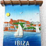 Ibiza Spain Fridge Magnet 3D Resin