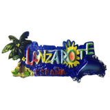 Lanzarote Spain Fridge Magnet 3D Resin