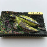 Turtle Bali Indonesia Fridge Magnet 3D Resin