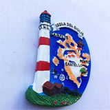 Giglio Island Lighthouse Italy Fridge Magnet 3D Resin