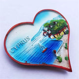 Cyprus Fridge Magnet 3D Resin