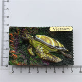 Turtle Vietnam Fridge Magnet 3D Resin