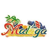 Malaga Spain Fridge Magnet 3D Resin