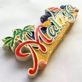 Malaga Spain Fridge Magnet 3D Resin