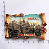 Mallorca Spain Fridge Magnet 3D Resin