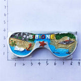 Bibione Beach Italy Fridge Magnet 3D Resin