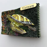 Turtle Vietnam Fridge Magnet 3D Resin