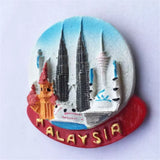 Malaysia Fridge Magnet 3D Resin