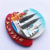 Malaysia Fridge Magnet 3D Resin