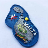 Gozo Malta Fridge Magnet 3D Resin