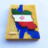 Map Iran Fridge Magnet 3D Resin