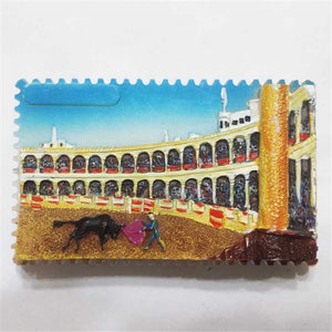 Ronda Bullfight Spain Fridge Magnet 3D Resin