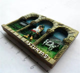 Asturias Spain Fridge Magnet 3D Resin