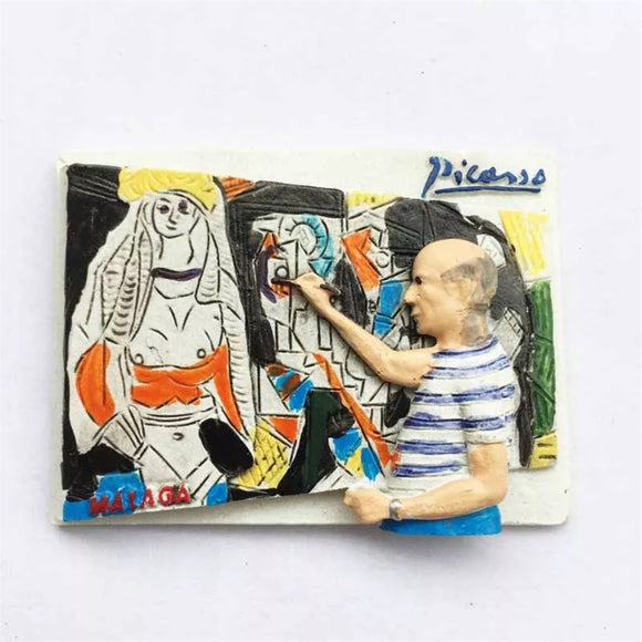 Picasso Spain Fridge Magnet 3D Resin