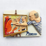 Picasso Spain Fridge Magnet 3D Resin