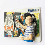 Picasso Spain Fridge Magnet 3D Resin