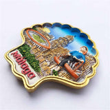 Malaga Spain Fridge Magnet 3D Resin