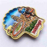 Malaga Spain Fridge Magnet 3D Resin