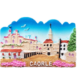 Caorle Italy Fridge Magnet 3D Resin