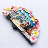 Malaga Spain Fridge Magnet 3D Resin