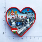 Budapest Hungary Fridge Magnet 3D Resin