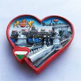 Budapest Hungary Fridge Magnet 3D Resin