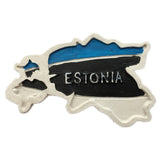 Estonia Fridge Magnet 3D Resin