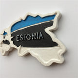 Estonia Fridge Magnet 3D Resin