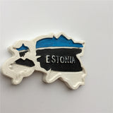 Estonia Fridge Magnet 3D Resin