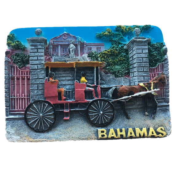 Bahamas Fridge Magnet 3D Resin