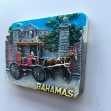 Bahamas Fridge Magnet 3D Resin