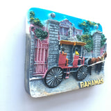 Bahamas Fridge Magnet 3D Resin