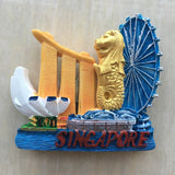 Singapore Fridge Magnet 3D Resin