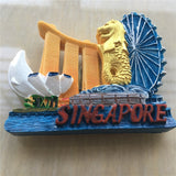 Singapore Fridge Magnet 3D Resin