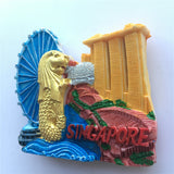 Singapore Fridge Magnet 3D Resin