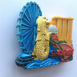 Singapore Fridge Magnet 3D Resin