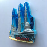 Kuala Lumpur Malaysia Fridge Magnet 3D Resin