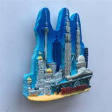 Kuala Lumpur Malaysia Fridge Magnet 3D Resin