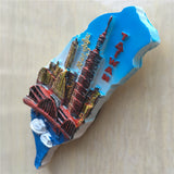 Taipei Taiwan China Fridge Magnet 3D Resin