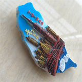 Taipei Taiwan China Fridge Magnet 3D Resin